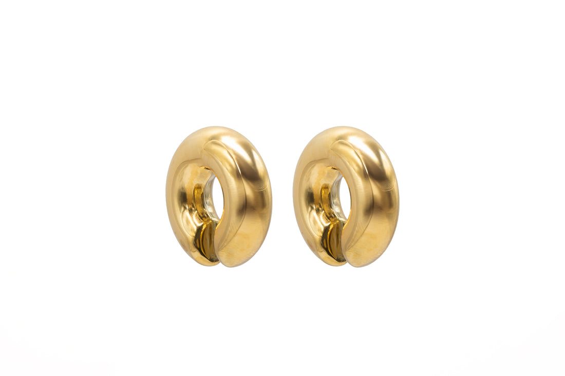 Earcuff "Semicerchio" Acciaio