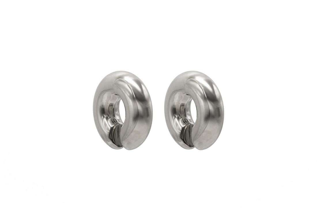 Earcuff "Semicerchio" Acciaio