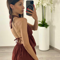 Coordinato “Giselle” Mattone