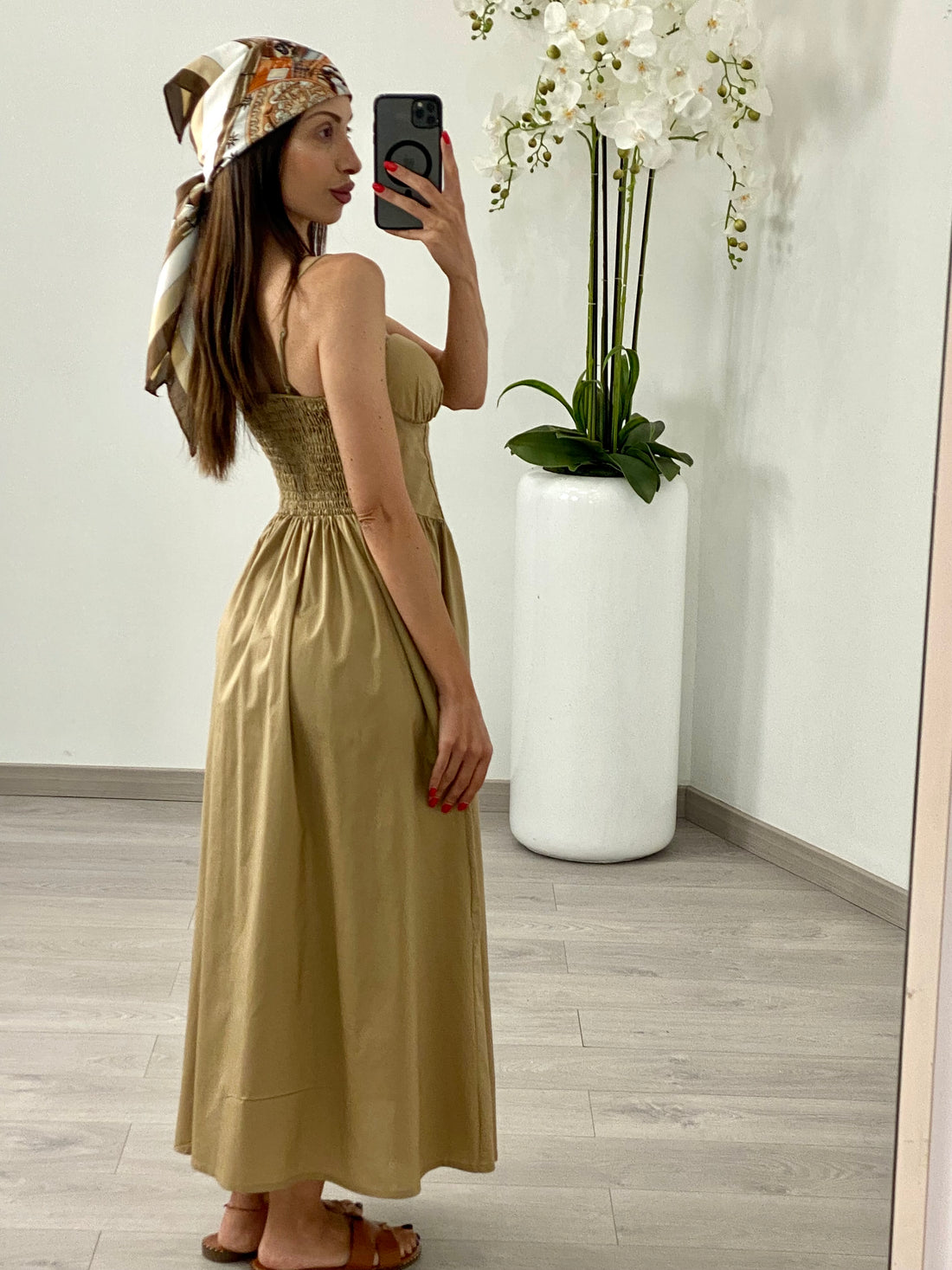 Abito “Sveva” Cammello