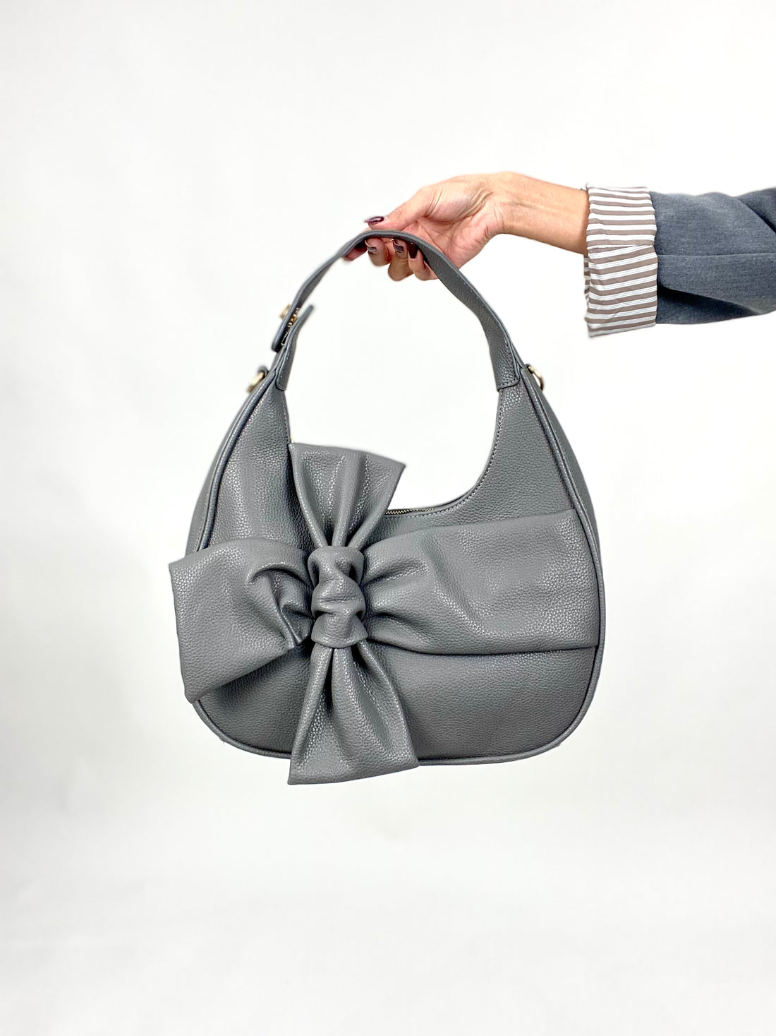 Borsa “Fiocchetto” Grigio