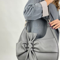 Borsa “Fiocchetto” Grigio