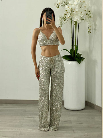 Coordinato “Diamonds” Argento