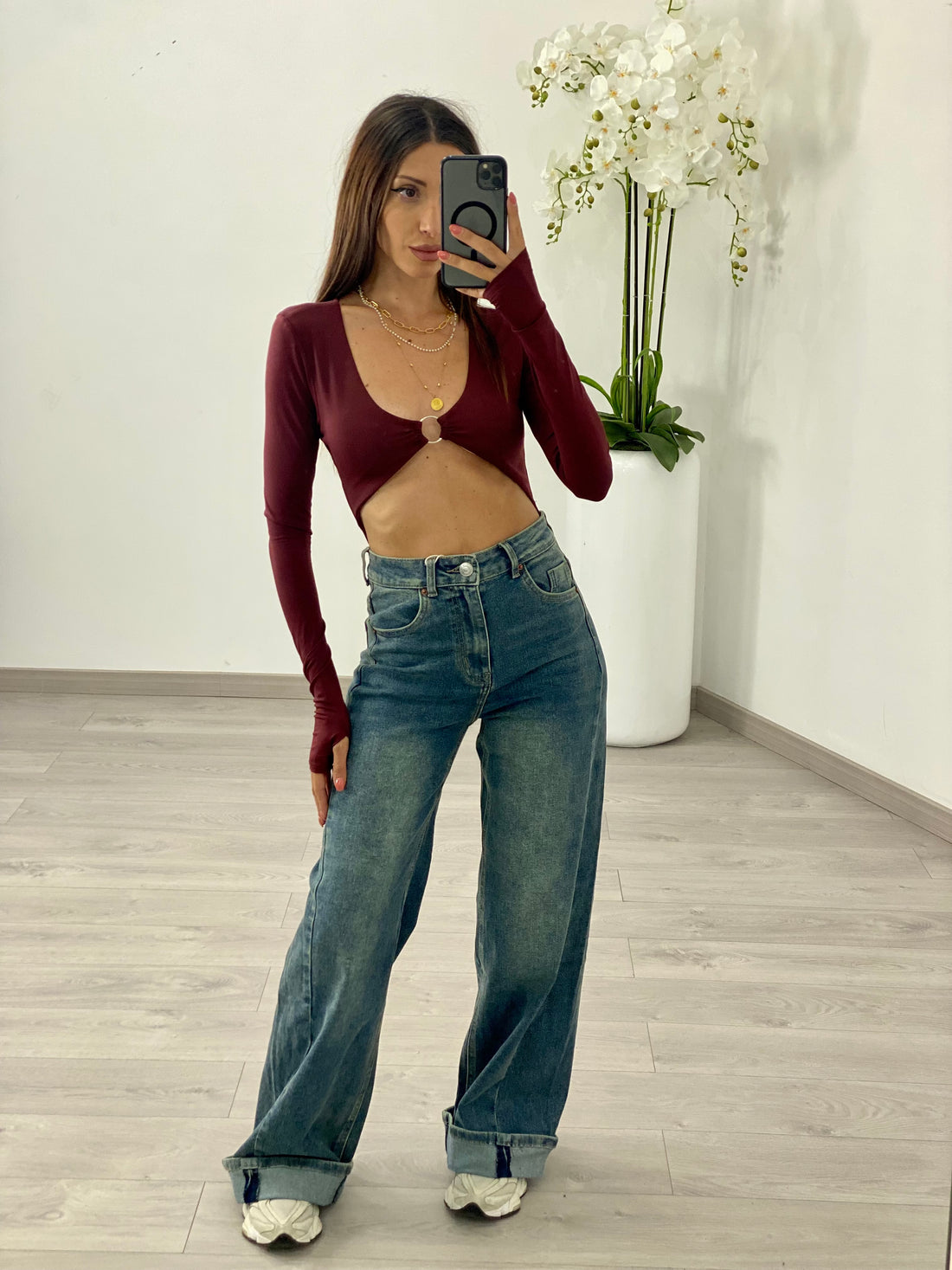 Body “Alexa” Bordeaux
