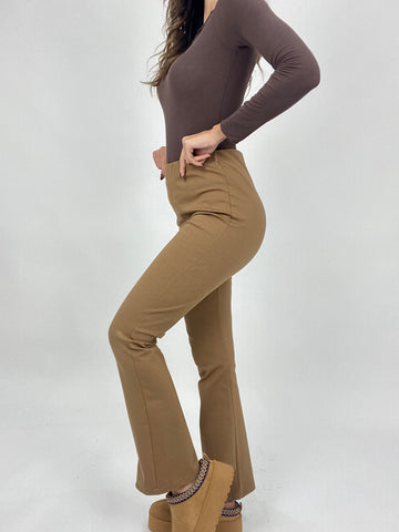 Pantalone “Diana” cammello