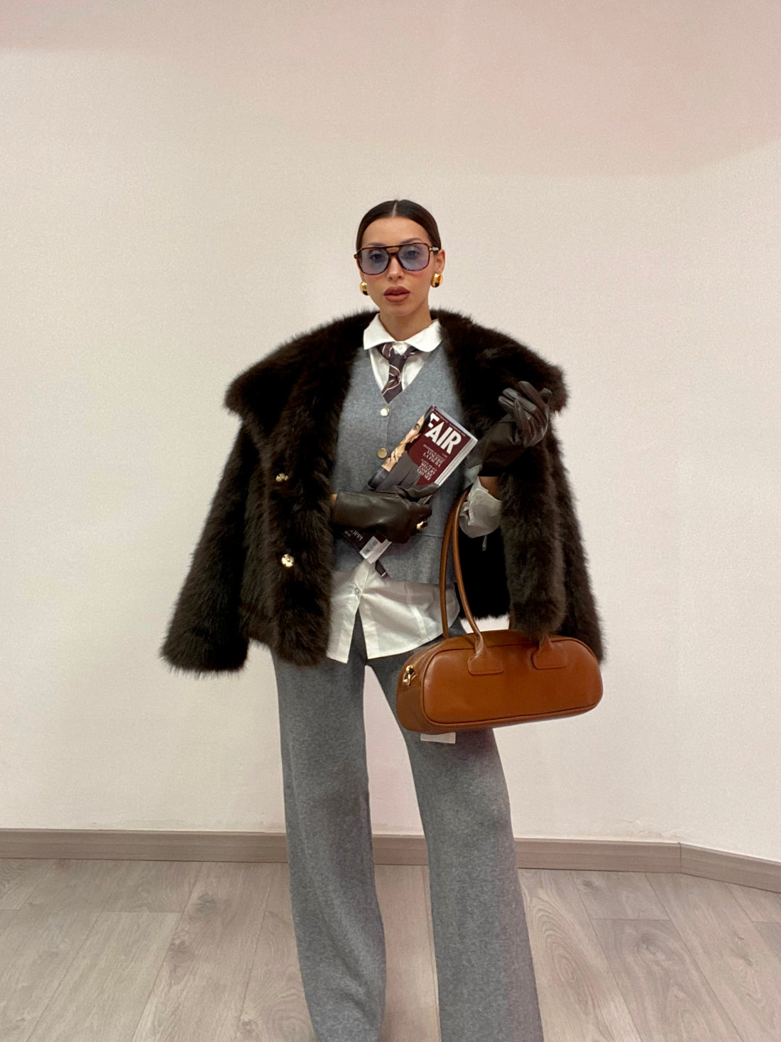 Pelliccia “Chalet” Marrone