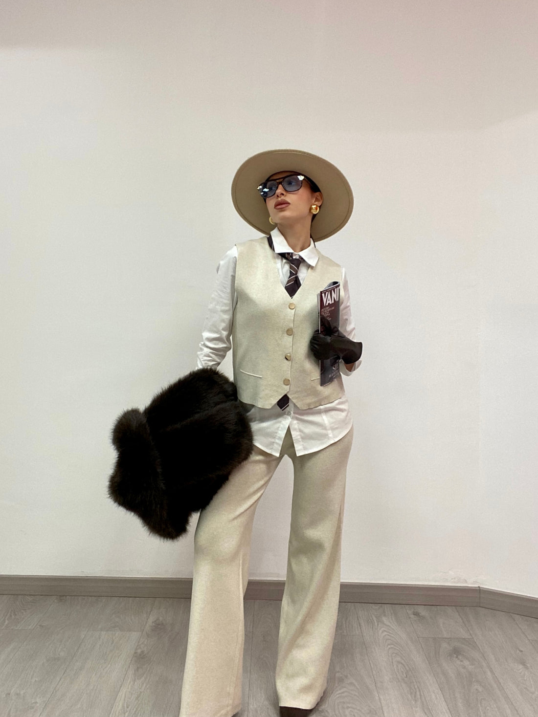 Coordinato “Chic mode” Beige