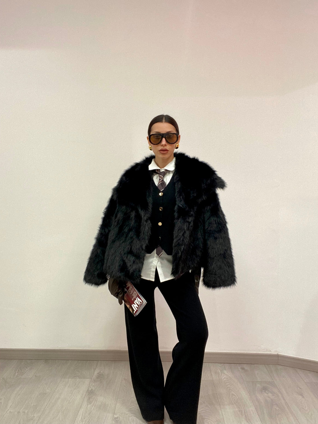 Pelliccia “Chalet” Nera