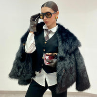 Pelliccia “Chalet” Nera