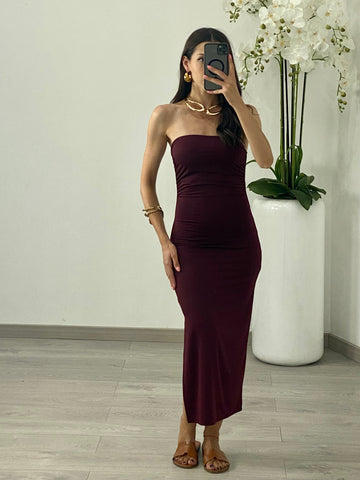 Abito “Eva” Bordeaux