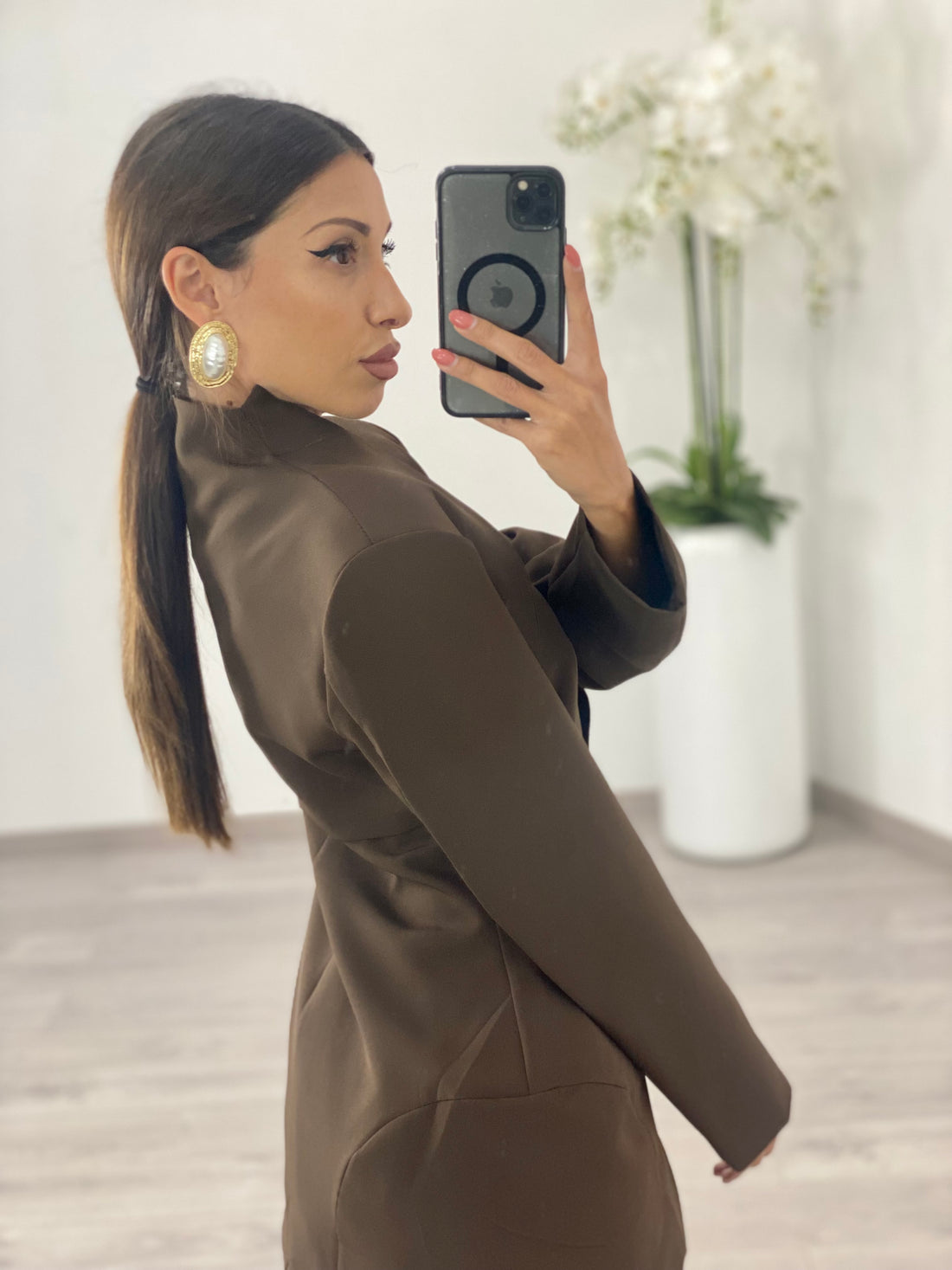 Tailleur “Elettra” Marrone