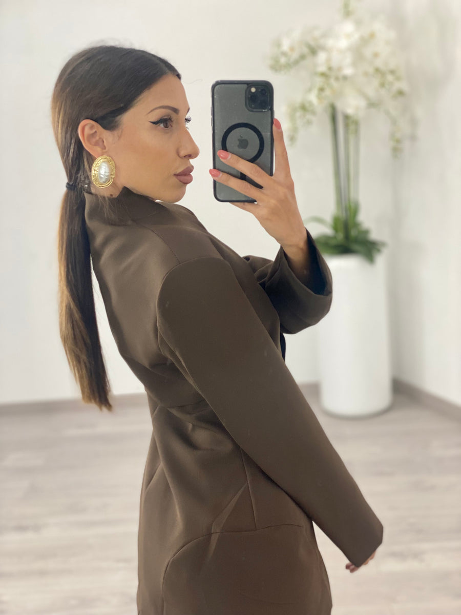 Tailleur “Elettra” Marrone