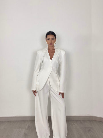 Tailleur “Elettra” Bianco