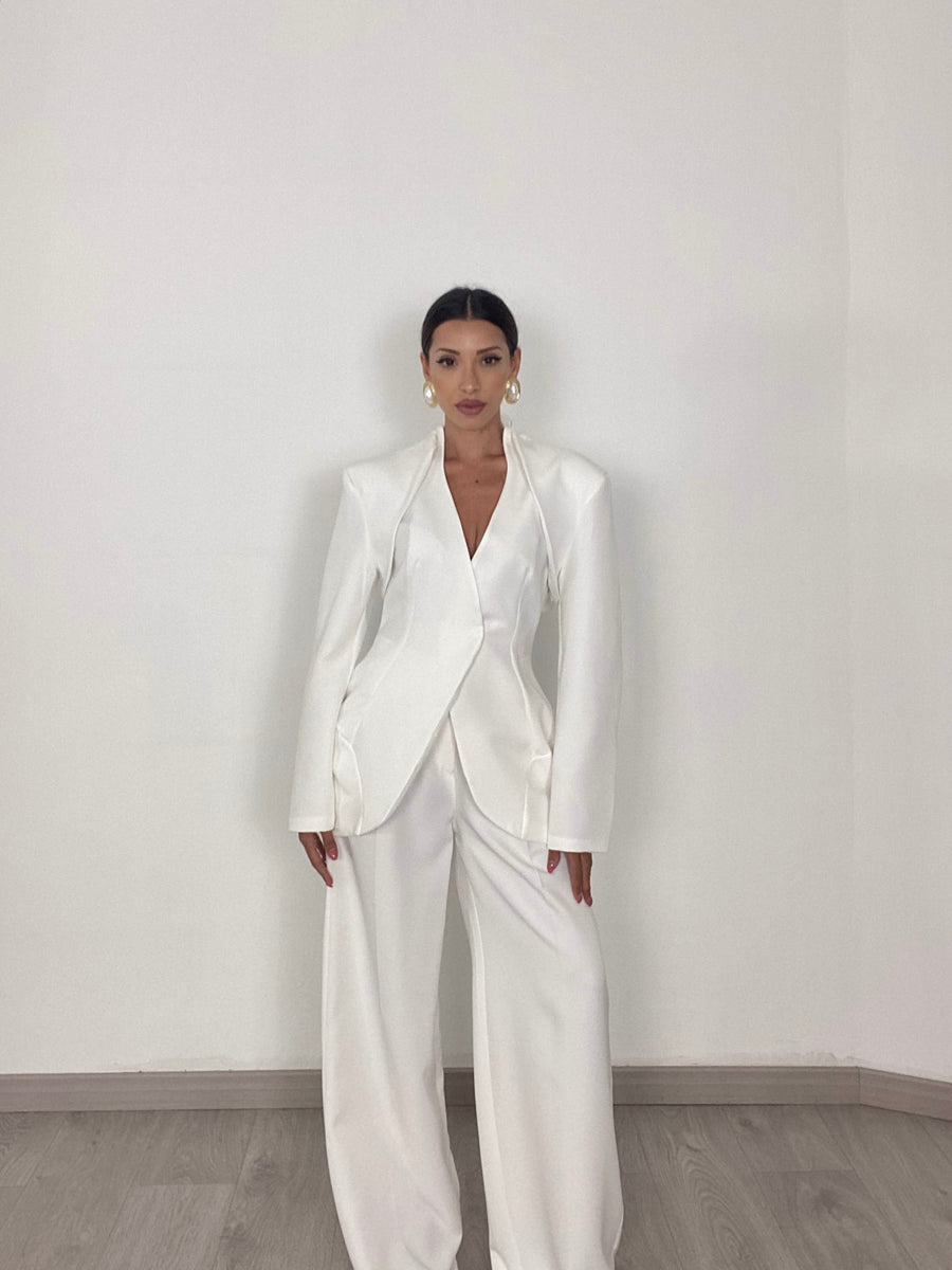 Tailleur “Elettra” Bianco
