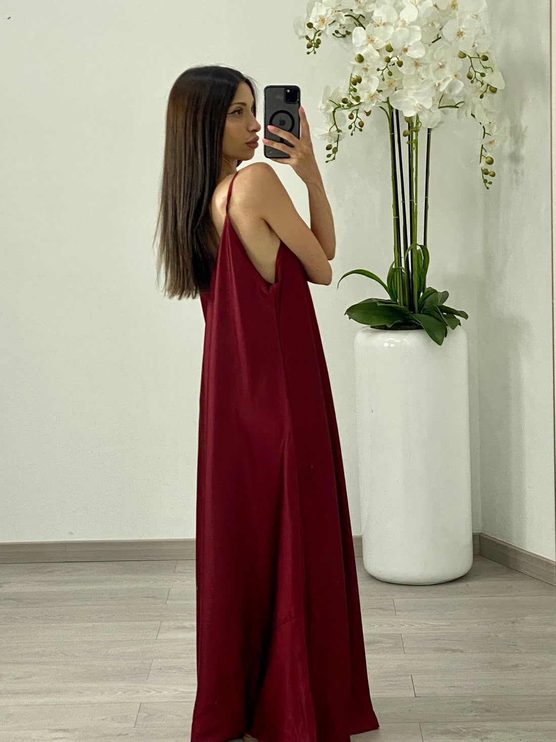 Abito “Penelope” Bordeaux