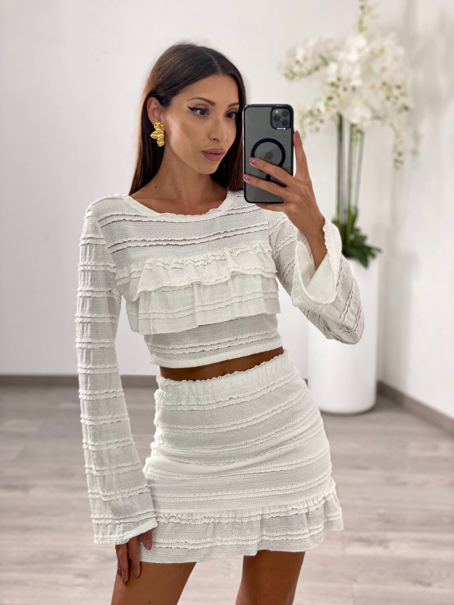 Coordinato “Bonnie” Bianco