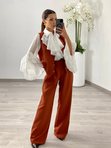 Tailleur “Harper” Ruggine