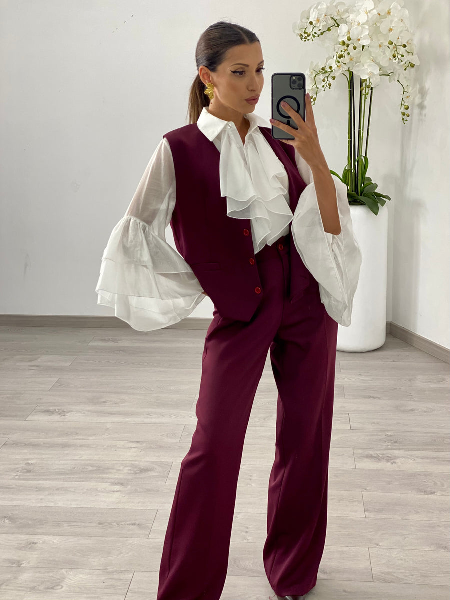 Coordinato “Harper” Bordeaux