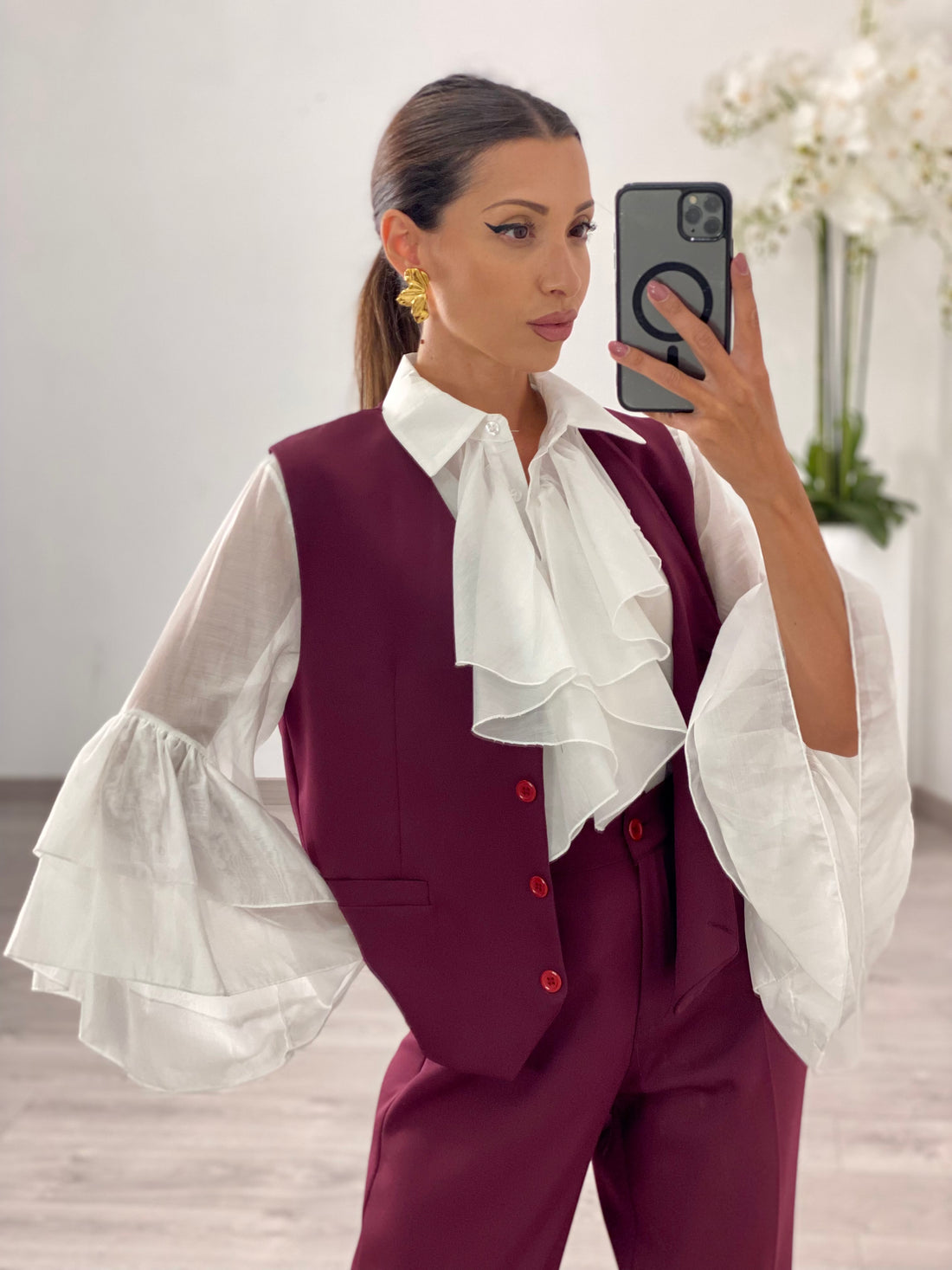 Coordinato “Harper” Bordeaux