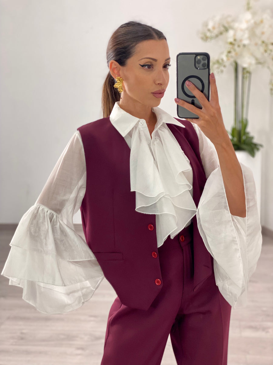 Coordinato “Harper” Bordeaux