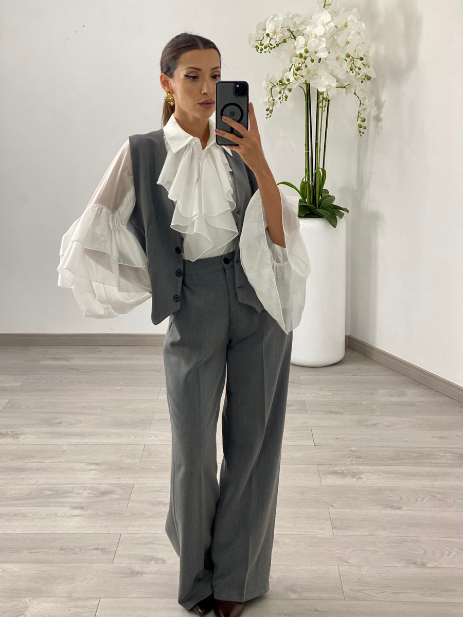 Tailleur “Harper” Grigio