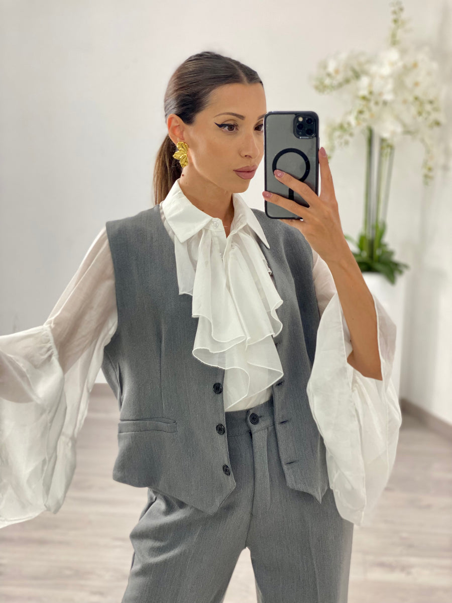 Tailleur “Harper” Grigio