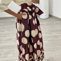 Gonna “Evelyn” Bordeaux