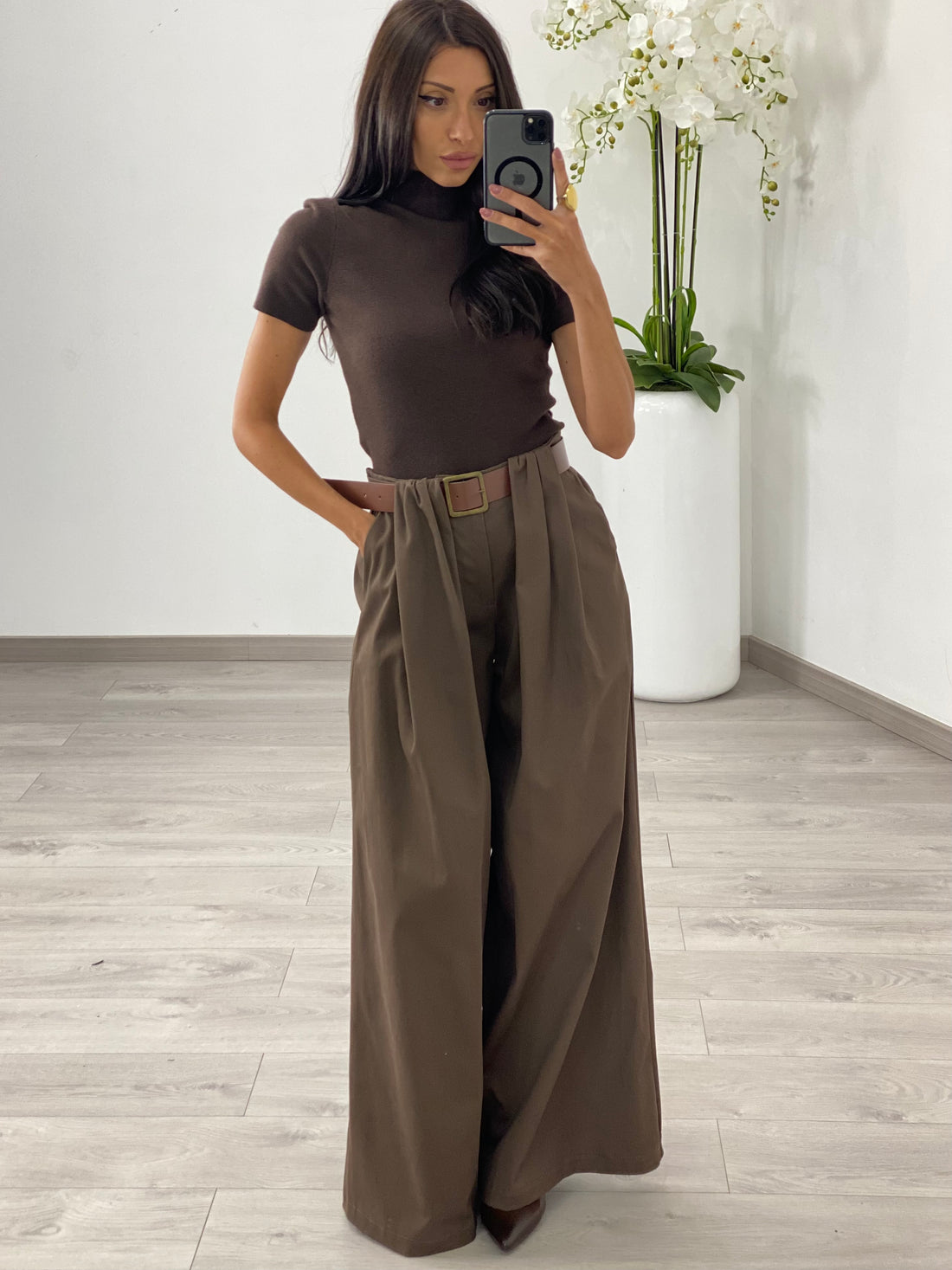Pantalone “Farah” Marrone