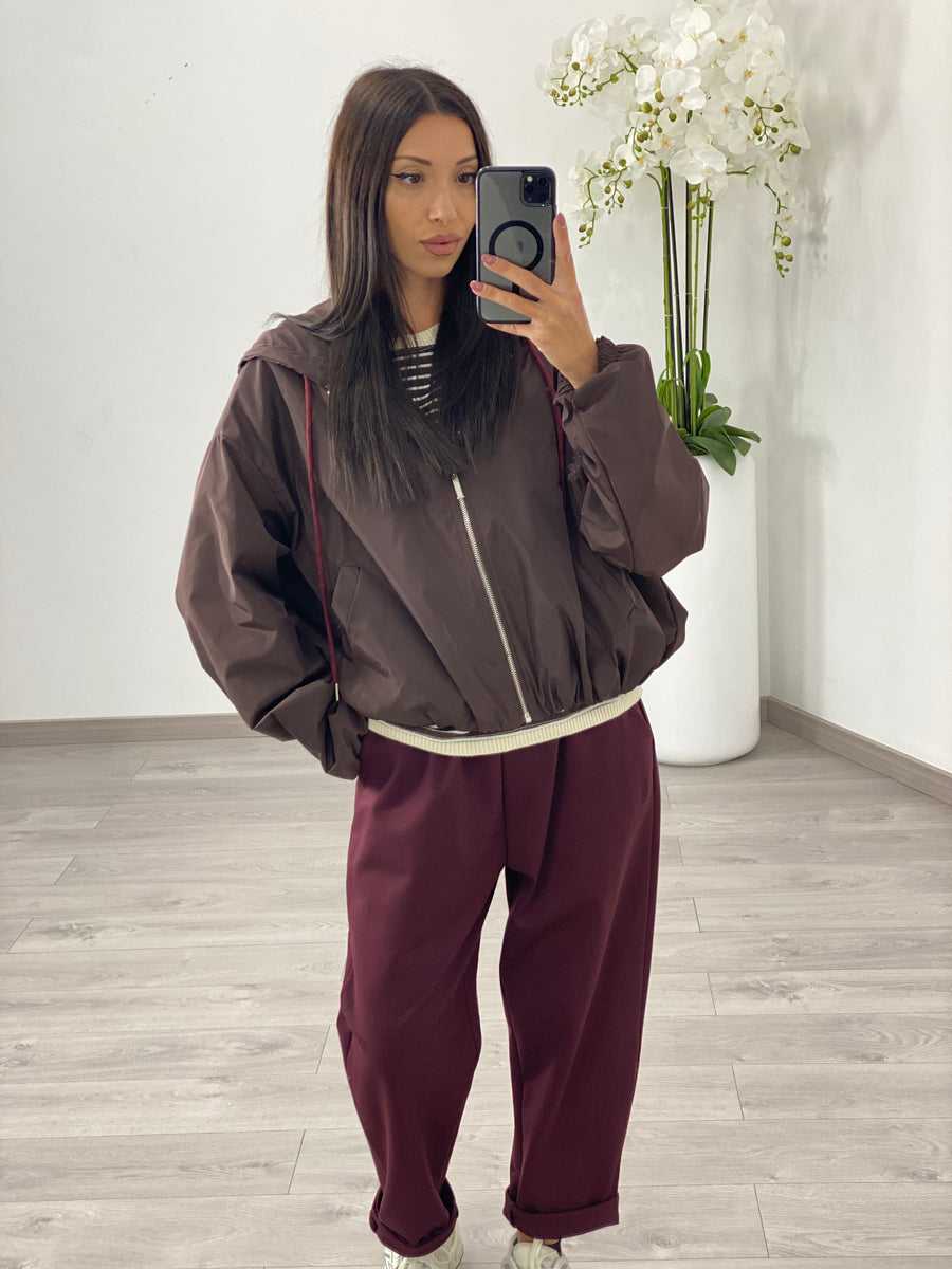 Giacca “Livia” Marrone