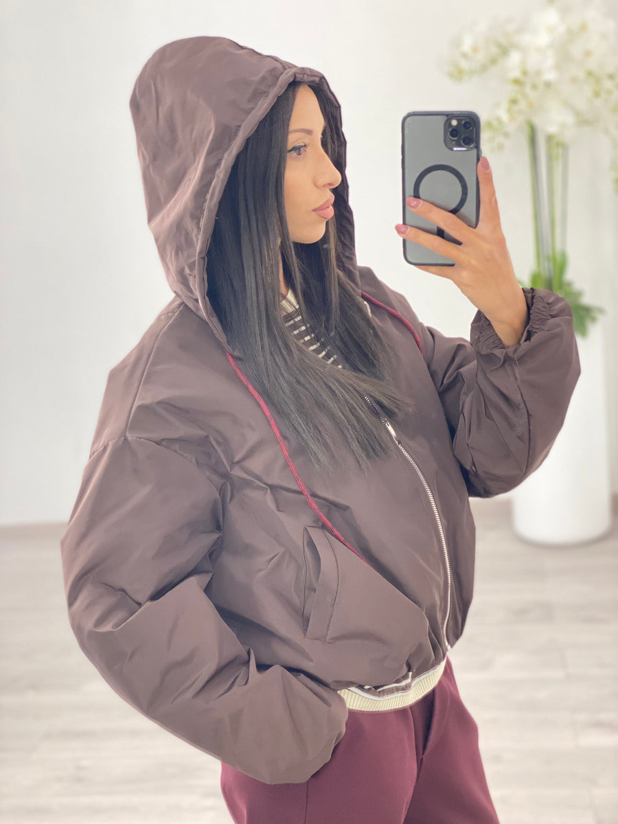 Giacca “Livia” Marrone