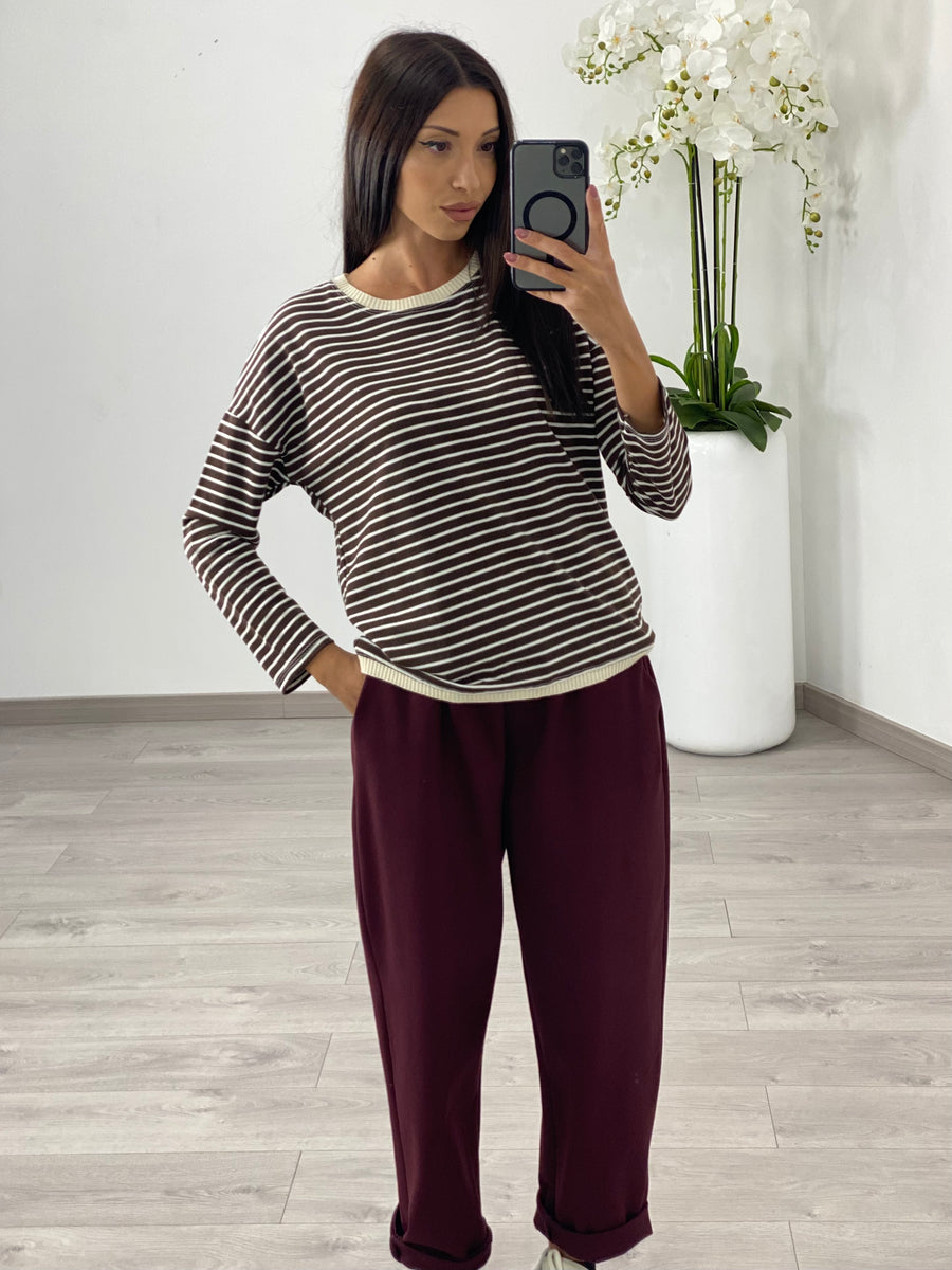 Maglia “Susy” Marrone