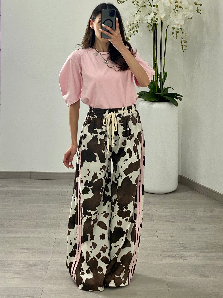 Pantalone “Cow print”