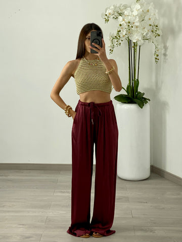 Pantalone “Carol” Bordeaux