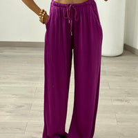 Pantalone “Carol” Ciclamino
