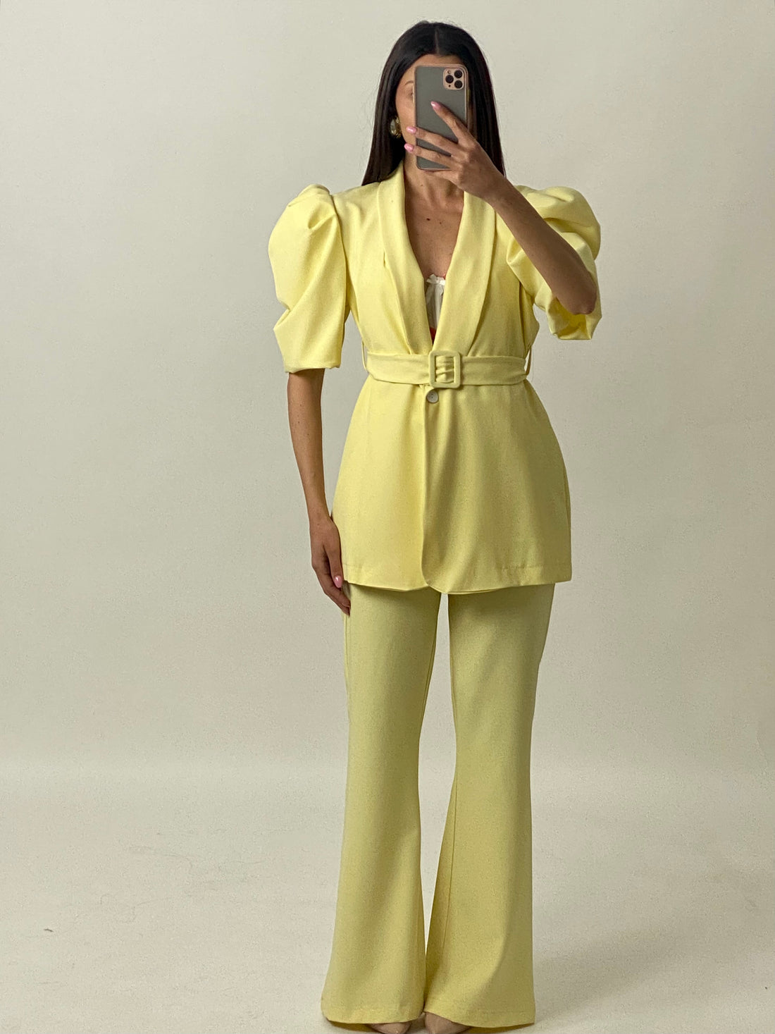 Tailleur “Mademoiselle” Giallo