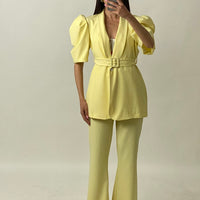 Tailleur “Mademoiselle” Giallo