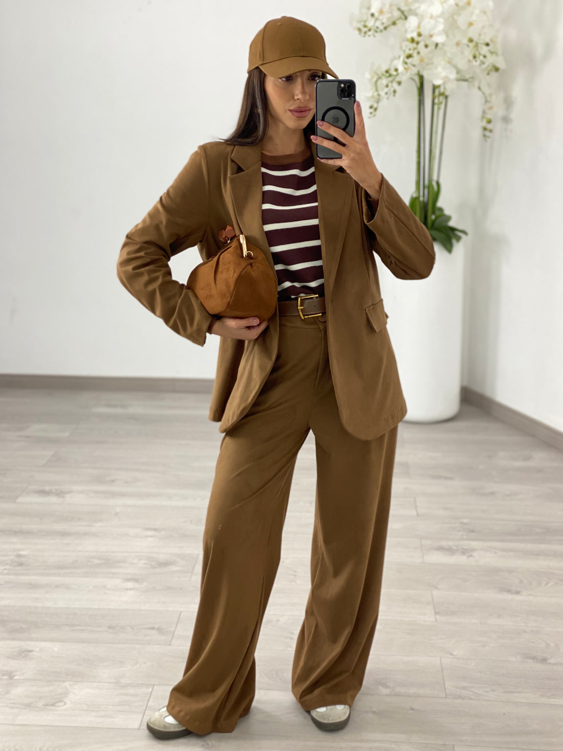 Giacca “Penelope” Cammello