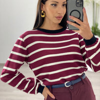 Maglia “Italia” Bordeaux