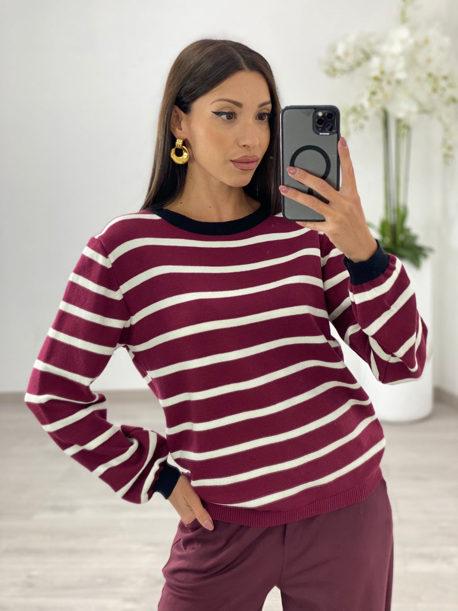 Maglia “Italia” Bordeaux