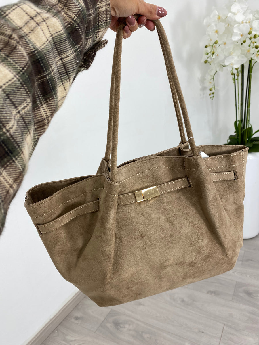 Borsa “Valery” Taupe