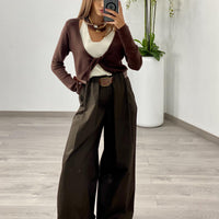 Maglia "Serena" Marrone