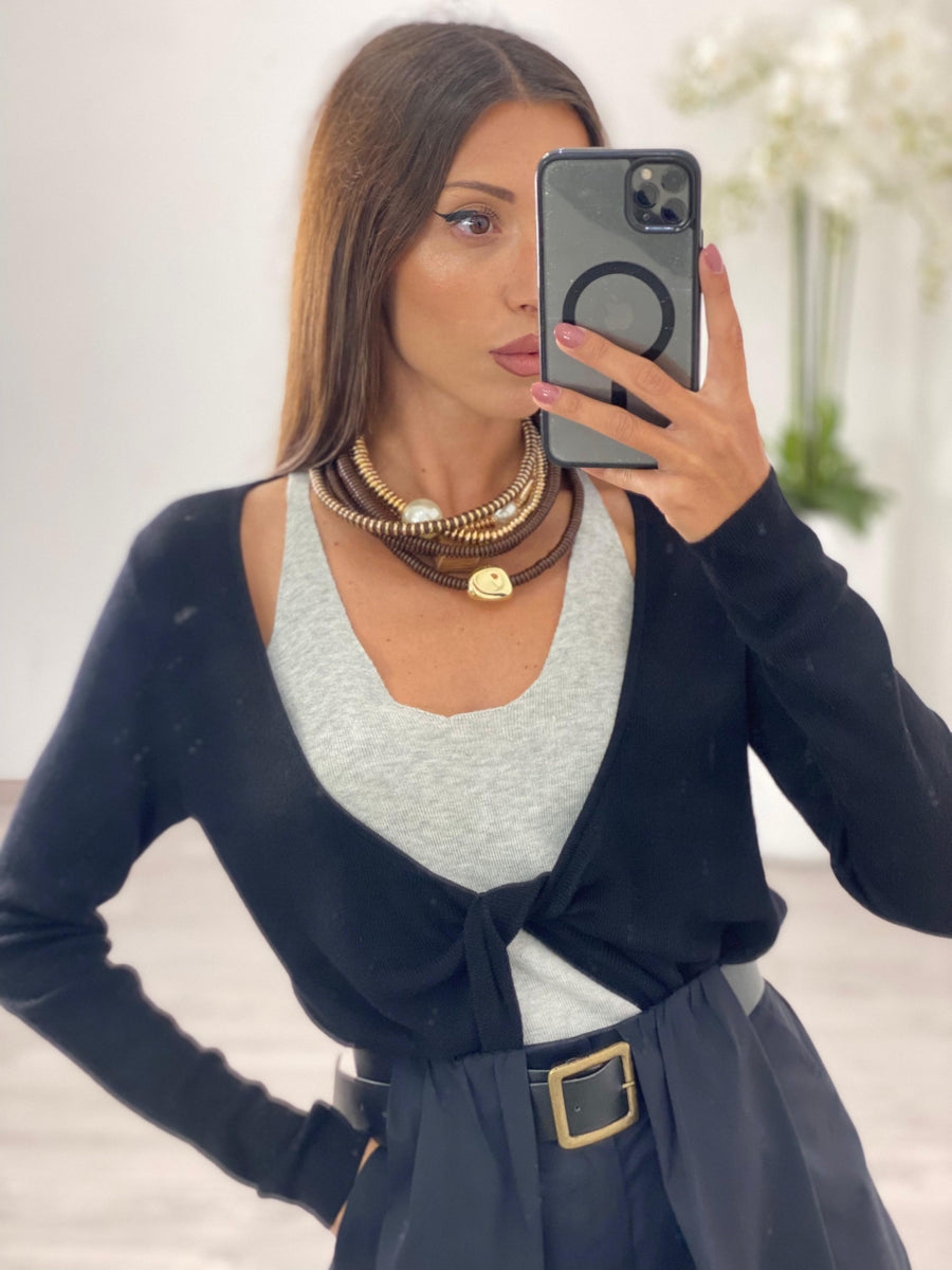 Maglia "Serena" Nera