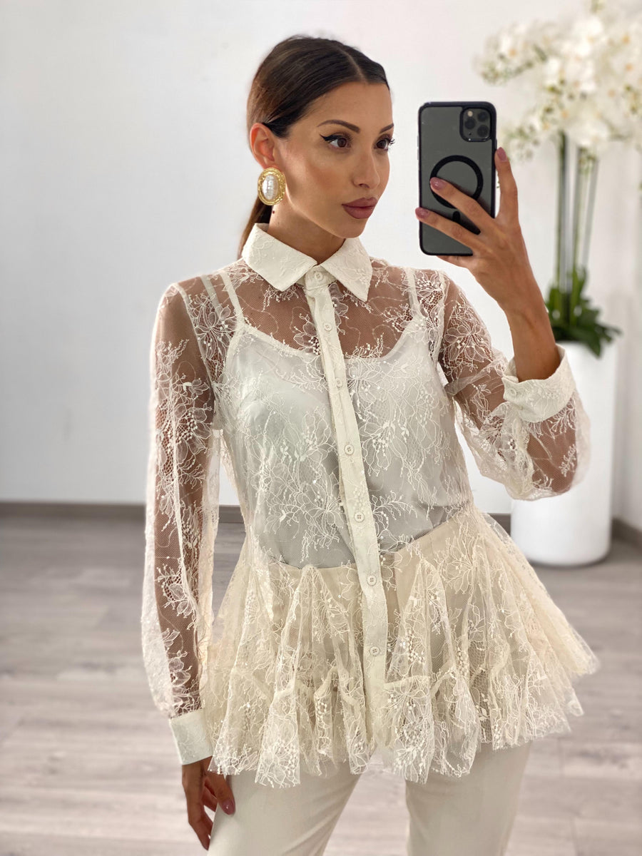 Camicia "Luxury" Panna