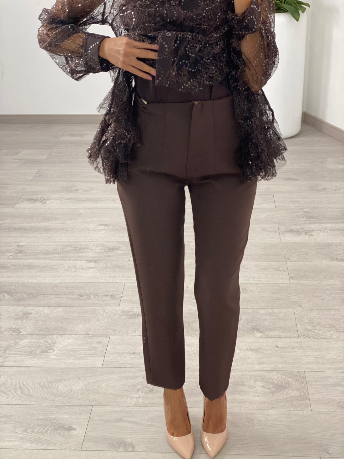 Pantalone "Nina" Marrone