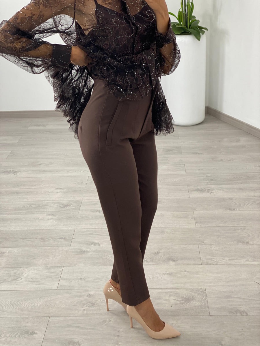 Pantalone "Nina" Marrone