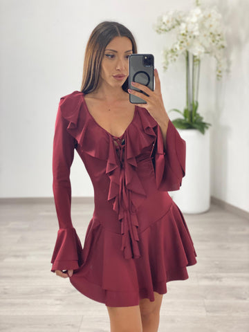 Abito "Amira" Bordeaux