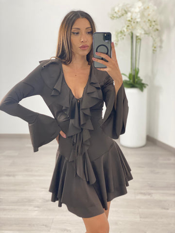 Abito "Amira" Marrone