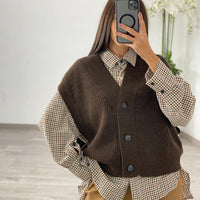 Gilet "Marrone" Lumina