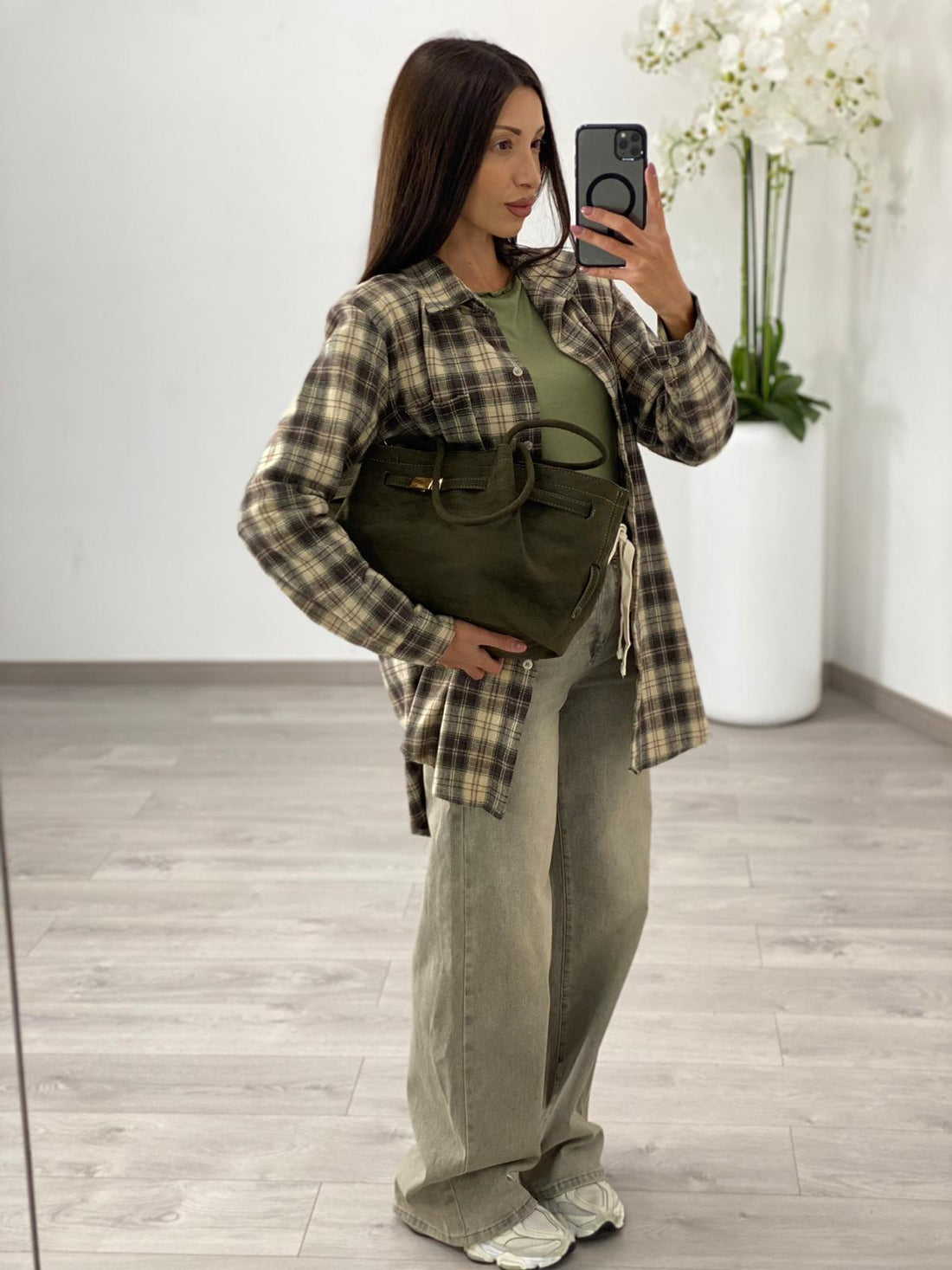 Borsa "Valery" Verde