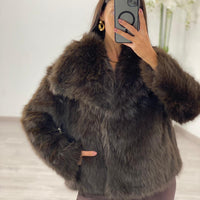 Pelliccia "Sveva" Marrone